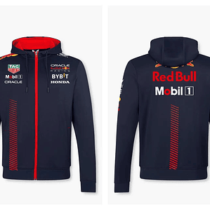 Hoodie com Fecho Red Bull F1 2023 | Tamanhos S ao 3XL