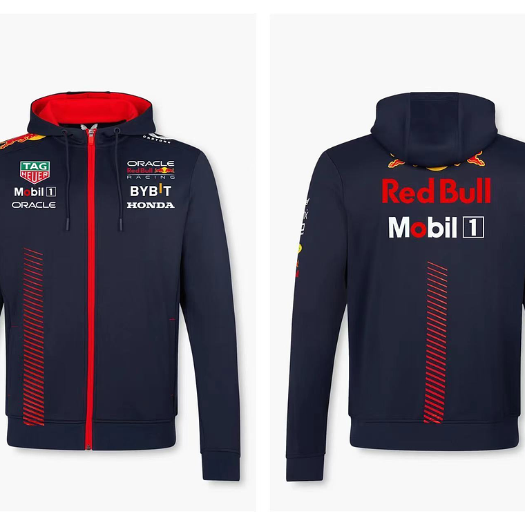 Hoodie com Fecho Red Bull F1 2023 | Tamanhos S ao 3XL 1