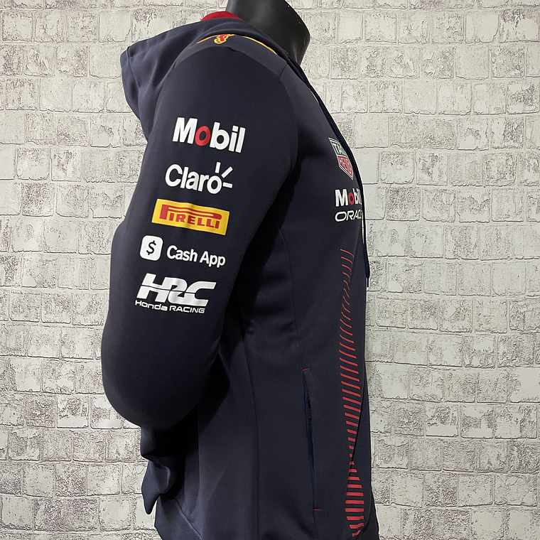 Hoodie com Fecho Red Bull F1 2023 | Tamanhos S ao 3XL 3