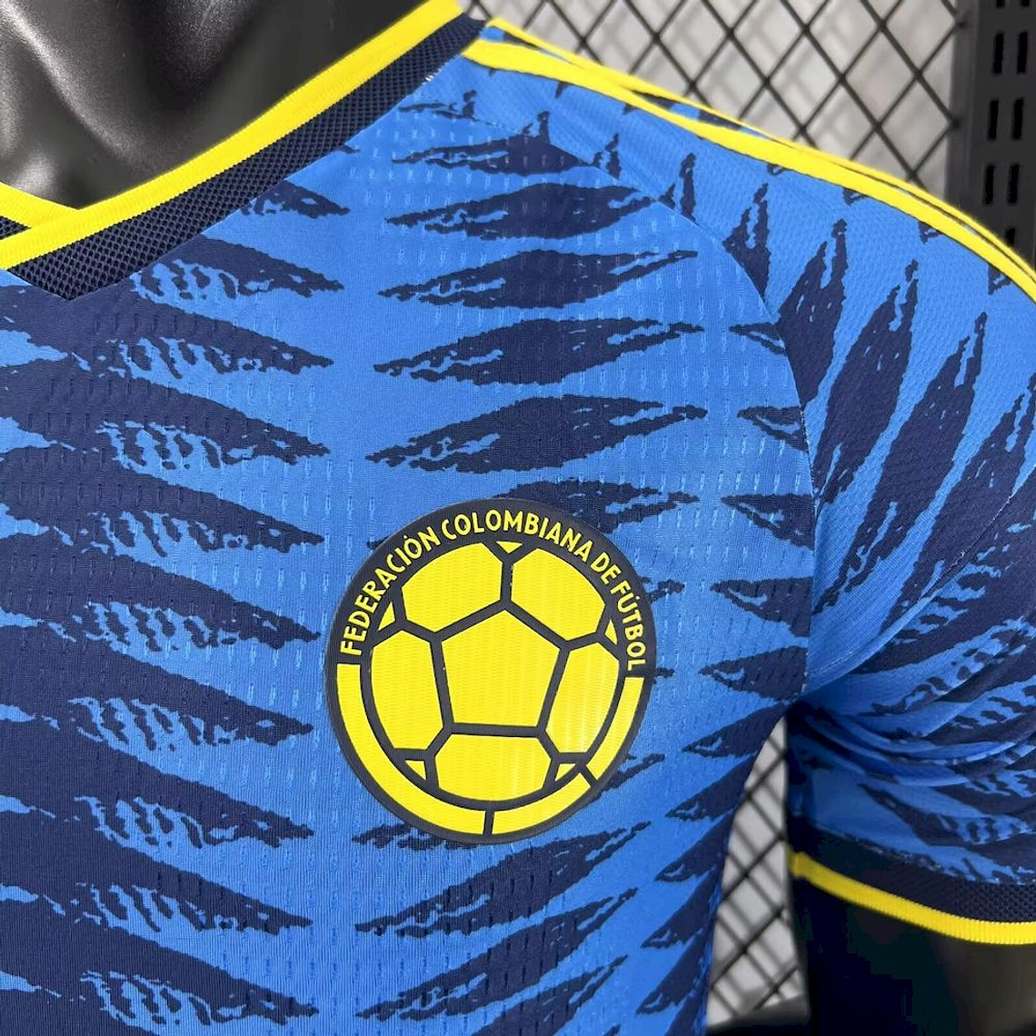 Camisola Colombia 2026 Away Jersey - Versão Jogador 4