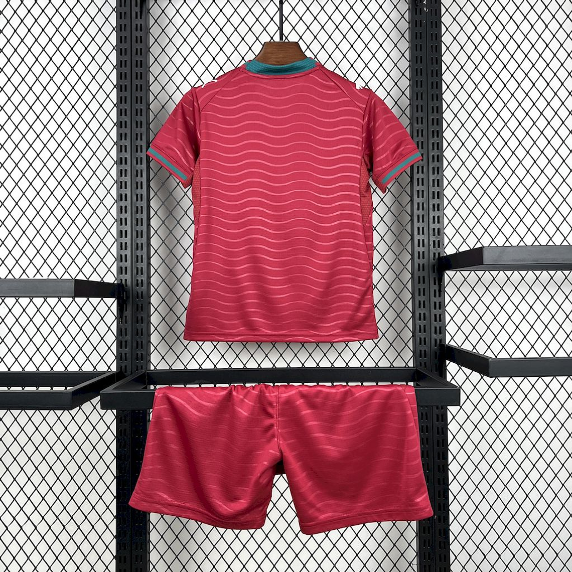 Kit Infantil Portugal Mundial 2026 | Equipamento Completo da Seleção das Quinas 2
