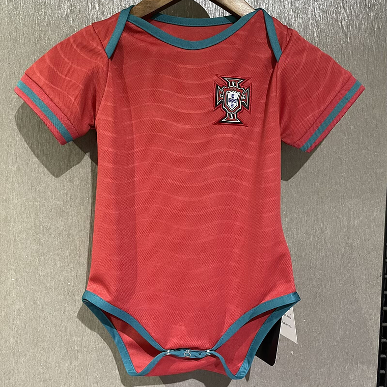Body Bebé Portugal - Mundial 2026 (Home) - 0 aos 24 Meses 1