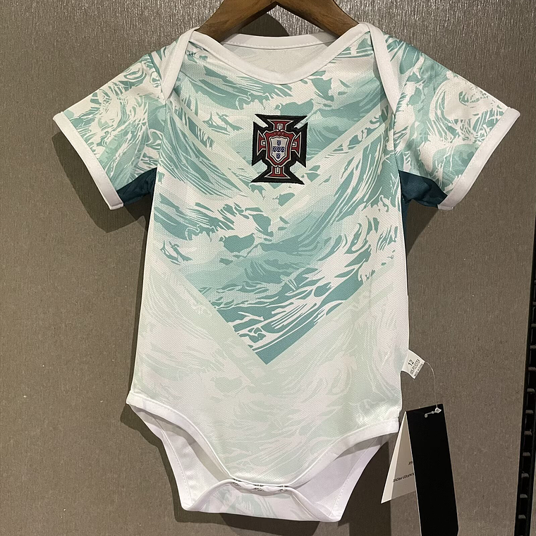 Body Bebé Portugal - Mundial 2026 (Away) - 0 aos 24 Meses 1