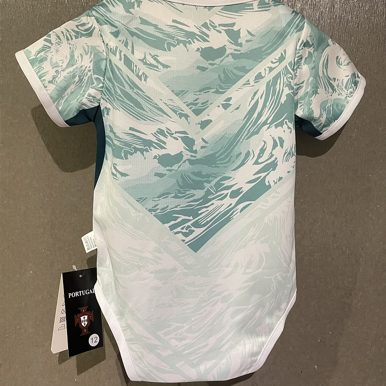 Body Bebé Portugal - Mundial 2026 (Away) - 0 aos 24 Meses 2