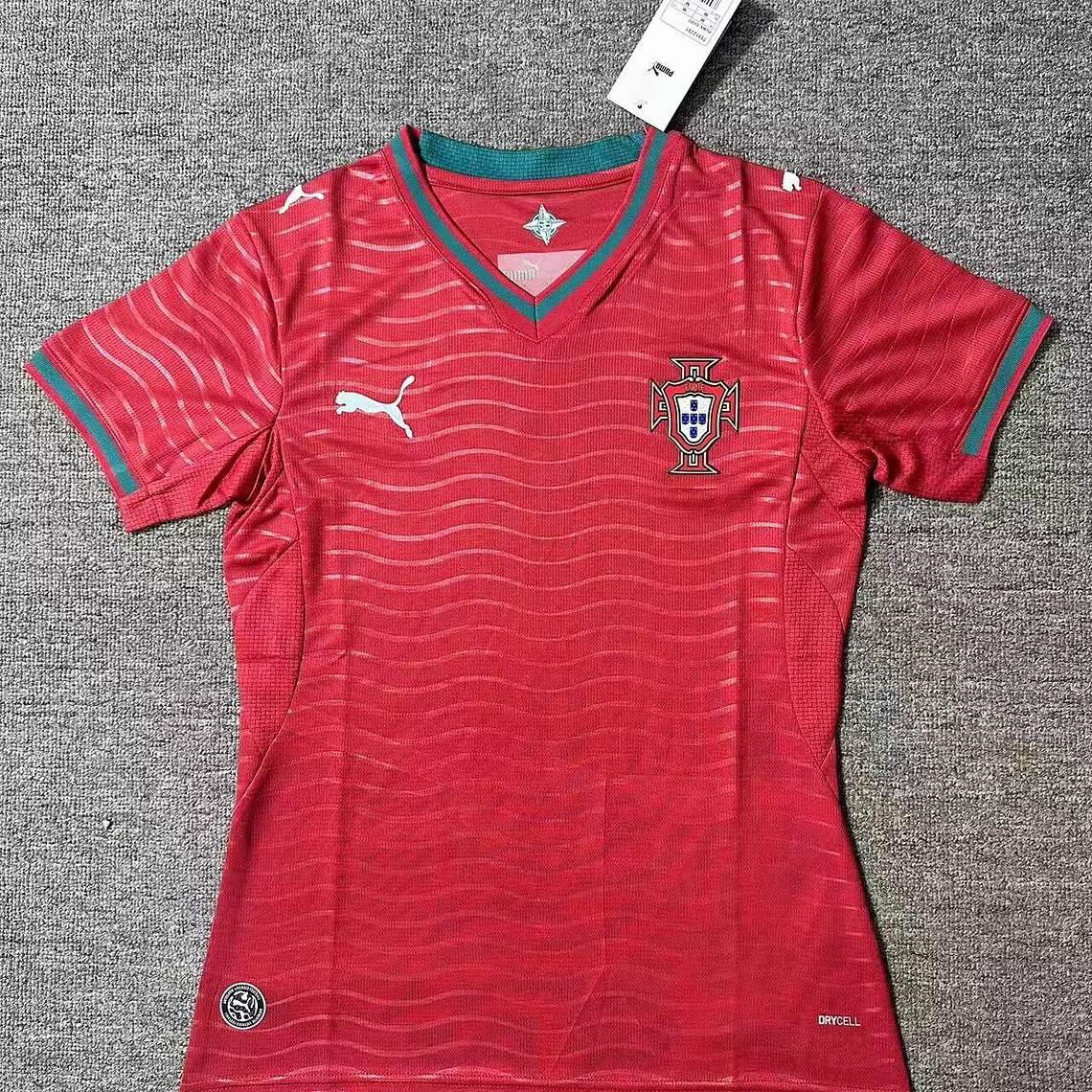 Camisola Feminina Portugal - Mundial 2026 (Home, Versão Adepto) 1