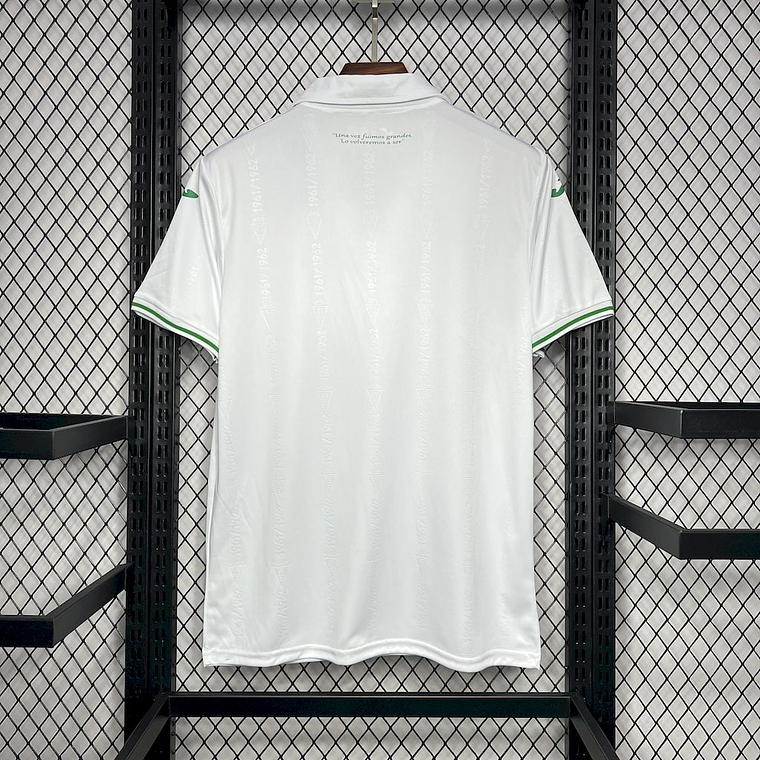 Camisola Retro Córdoba CF 70 Anos: A Camisola que Celebra Sete Décadas de Orgulho Blanquiverde 2
