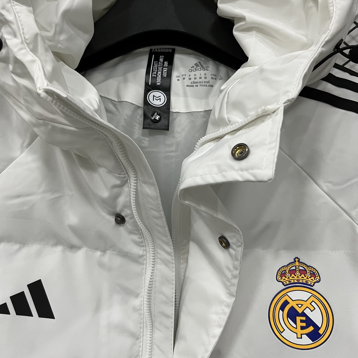 Casaco Real Madrid - Tamanhos M ao 4XL 2
