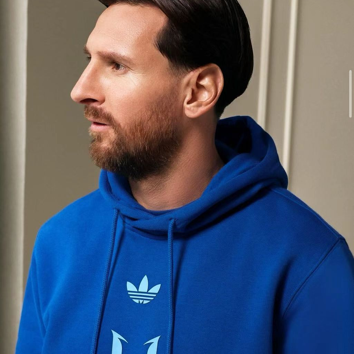 Messi Inter Miami Fleece Hoodie: A Realeza do Futebol com estilo 1