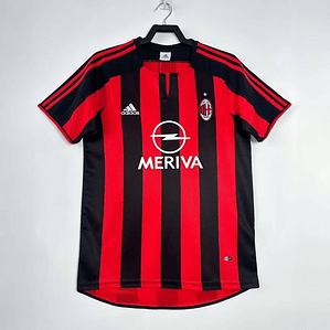 AC Milan 2003/04 Retro Home Jersey: A Camisola da 17ª Scudetto e da Lenda Shevchenko