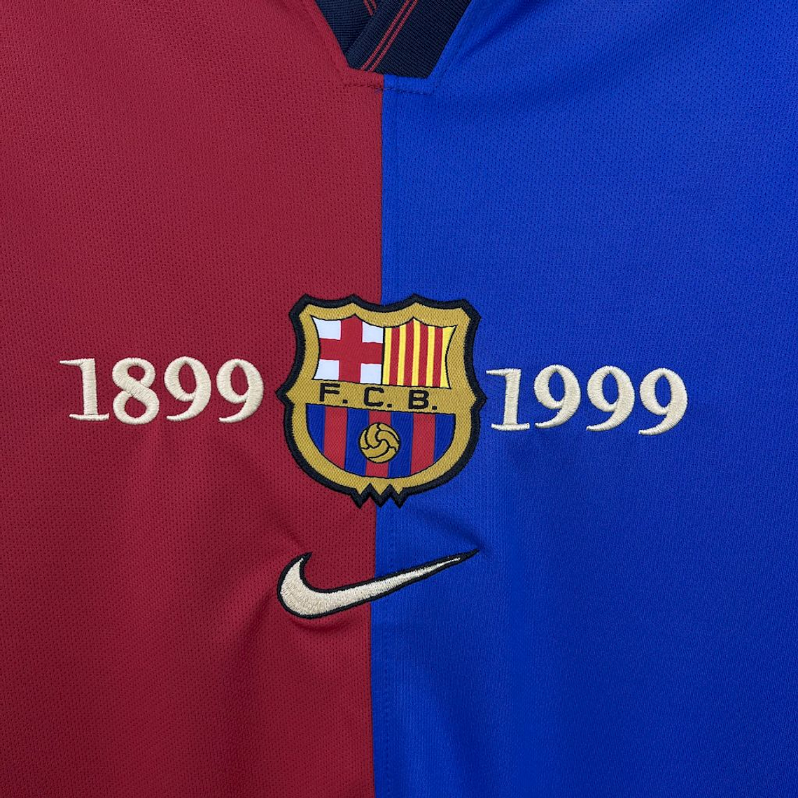 Barcelona 1899-1999 Centenary Edition: A Camisola que Celebra 100 Anos de História Culé - Manga Curta 3