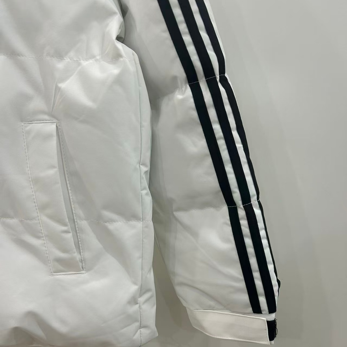 Casaco de Algodão com Capuz do Real Madrid CF - Branco 5