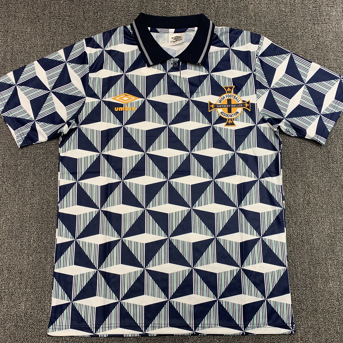 Camisola Retro Irlanda do Norte 1990 a 1993 - S a 2XL 1