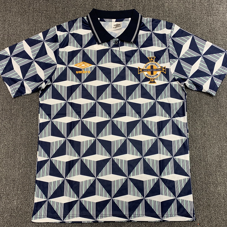Camisola Retro Irlanda do Norte 1990 a 1993 - S a 2XL 1