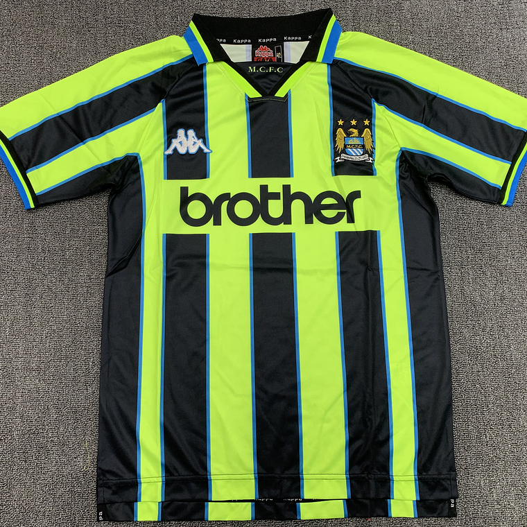 Camisola Retro Manchester City 1998/99 Away - S a 2XL 1