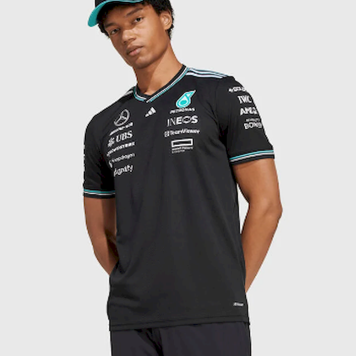 Camisola Preta Mercedes-Benz F1 2025 - S a 5XL 3