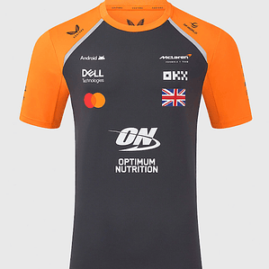 Camisola de corrida McLaren 2025 F1 #4 Norris