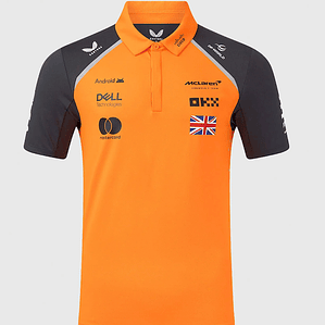 Camisa Polo McLaren 2025 F1 #4 Norris