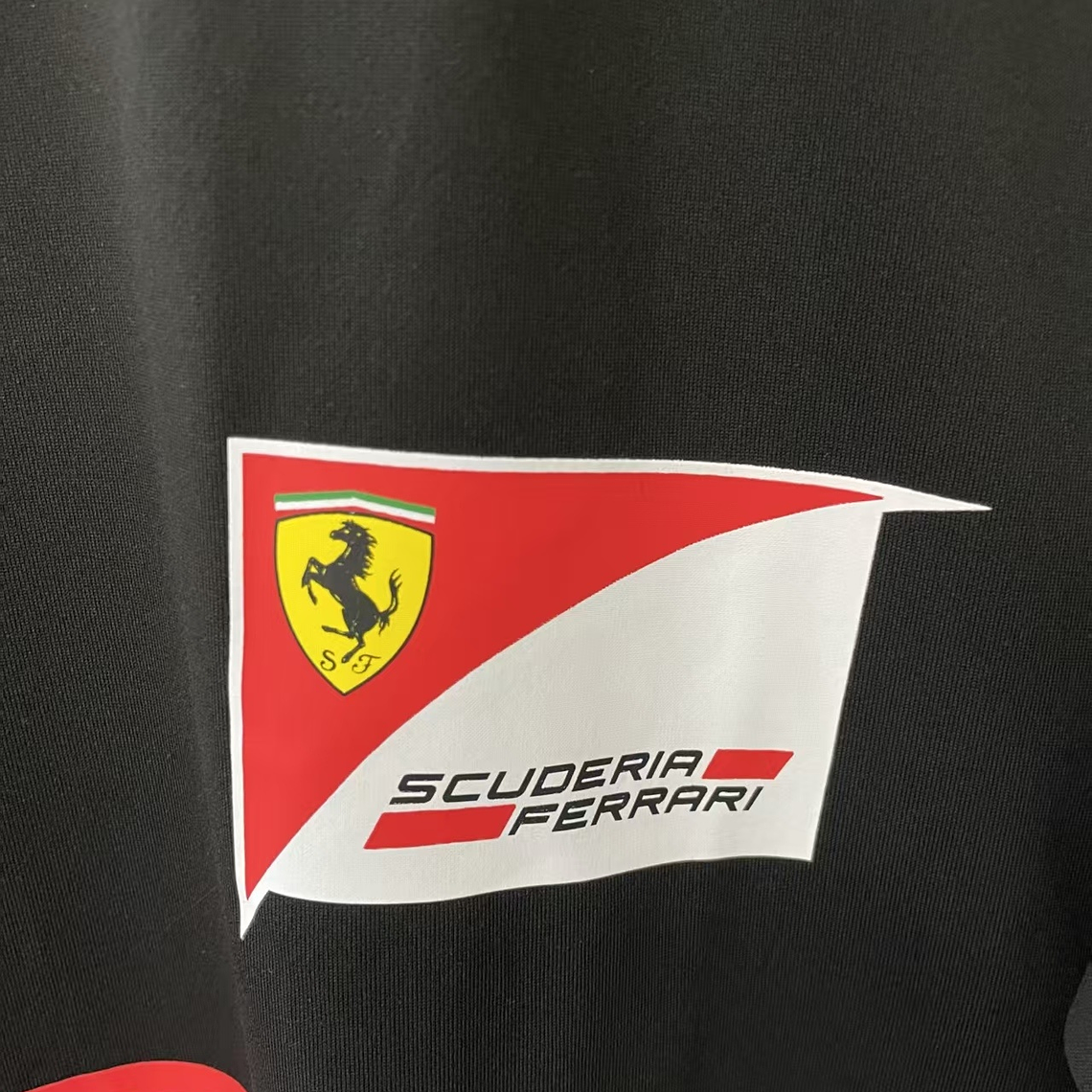 Camisola Ferrari - S ao 3XL  - Preto 6