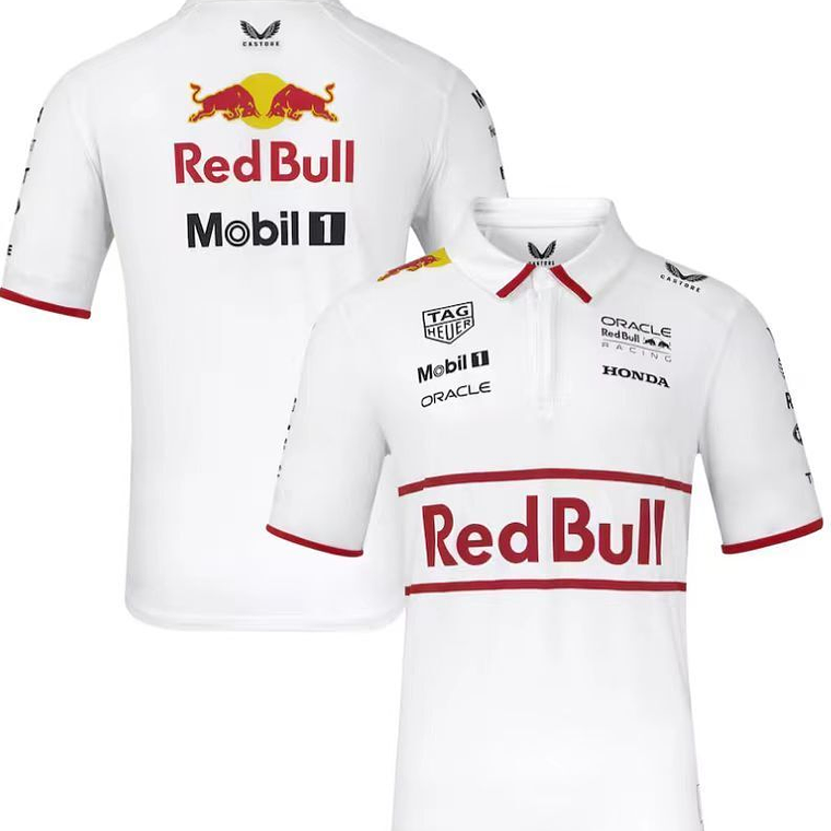 Camisola Red Bull 2025 Branca - S-3XL  1