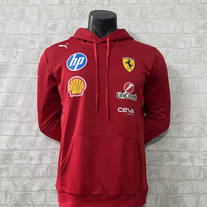 Hoodie Sweat Ferrari F1 2025, tamanhos S a 3XL