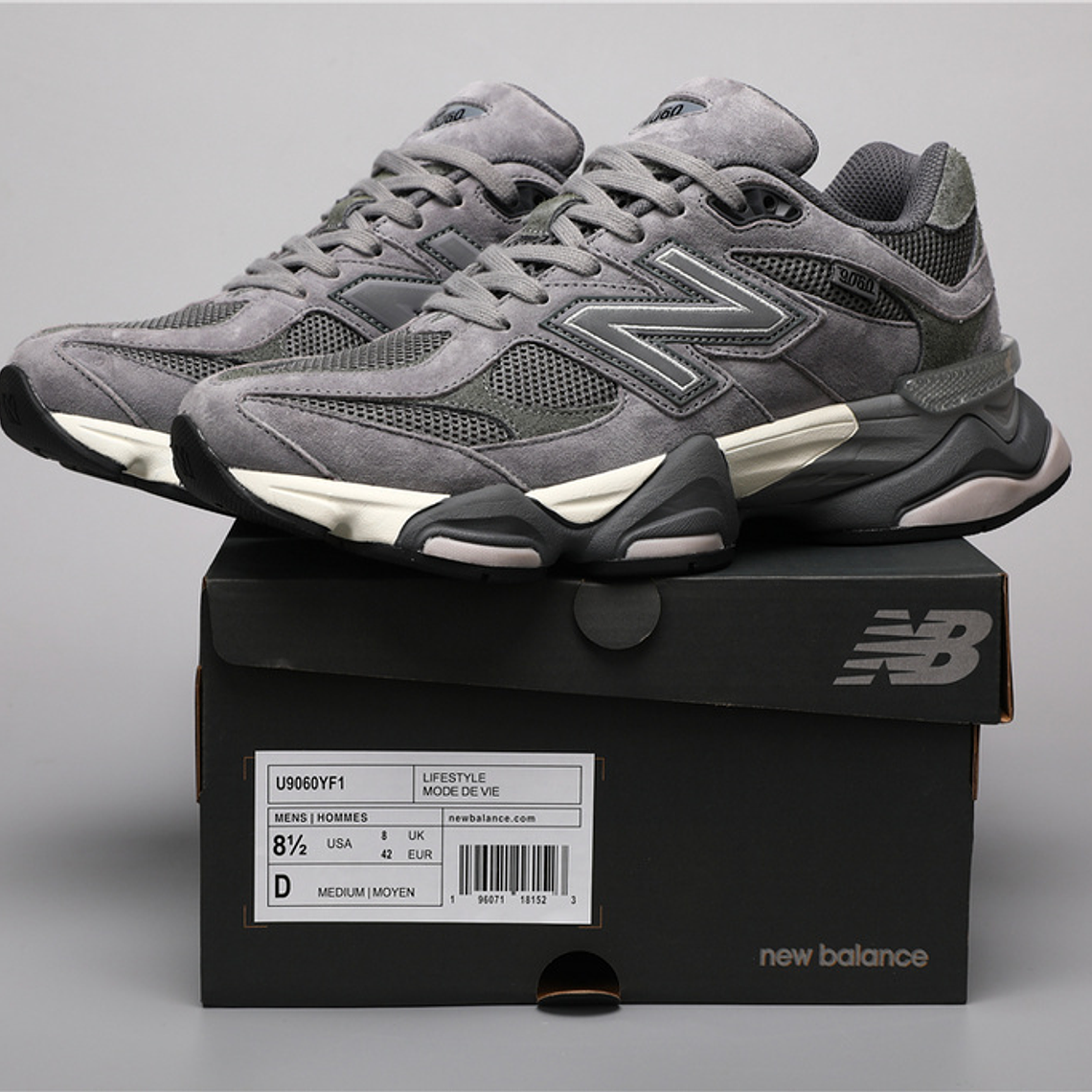 Ténis New Balance NB 9060 - Cinzento - 36 a 46.5 1