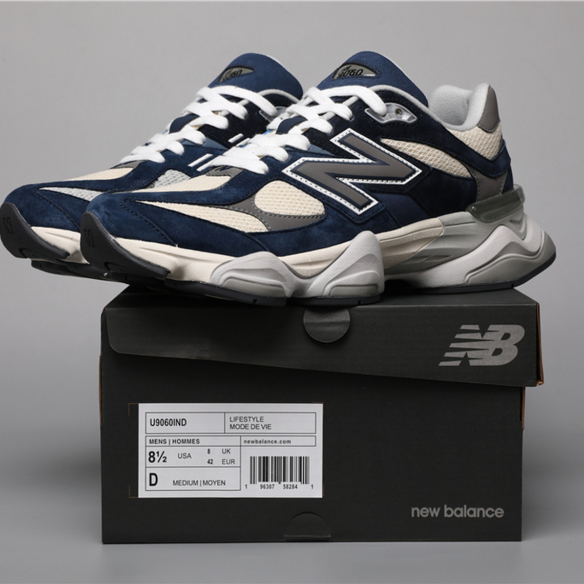 Ténis New Balance NB 9060 - Azul-Cinza - 36 a 46.5 1