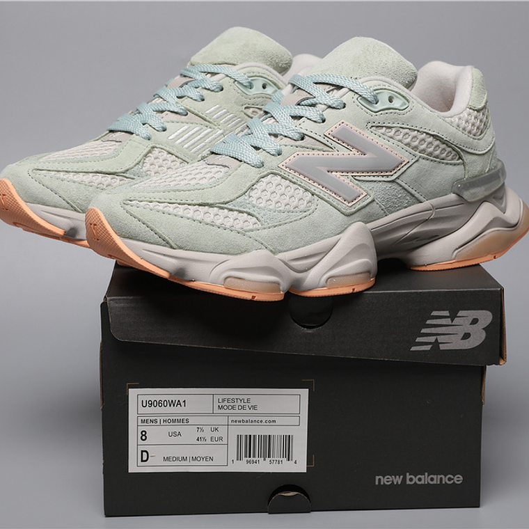 Ténis New Balance NB 9060 - Branco-Verde - 36 a 46.5 1