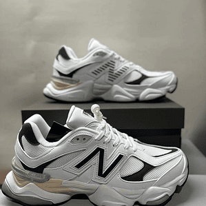 Ténis New Balance NB 9060 - Branco-Preto- 36 a 45