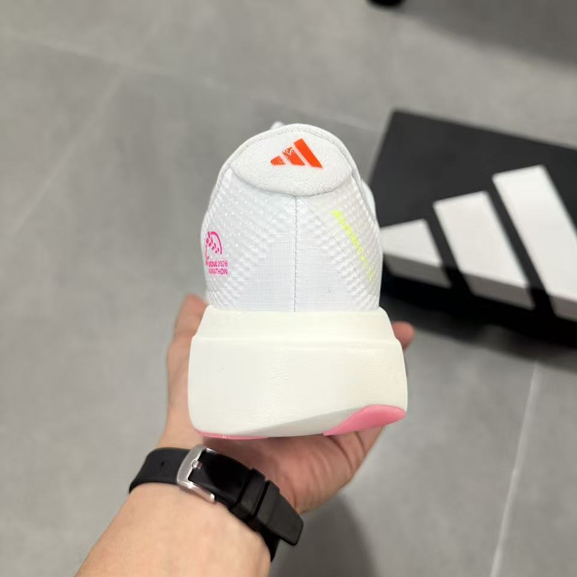 Ténis Adidas Evo SL 2 (com placa de fibra de carbono) Laranja-rosa-roxo - 36 a 45 6