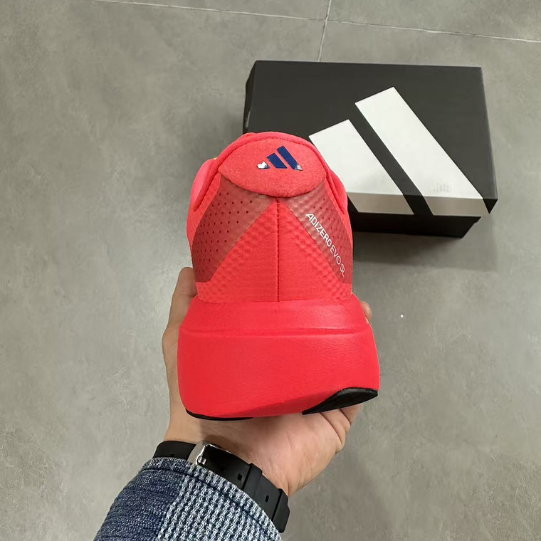 Ténis Adidas Evo SL 2 (com placa de fibra de carbono) Vermelho e amarelo - 36 a 45 6