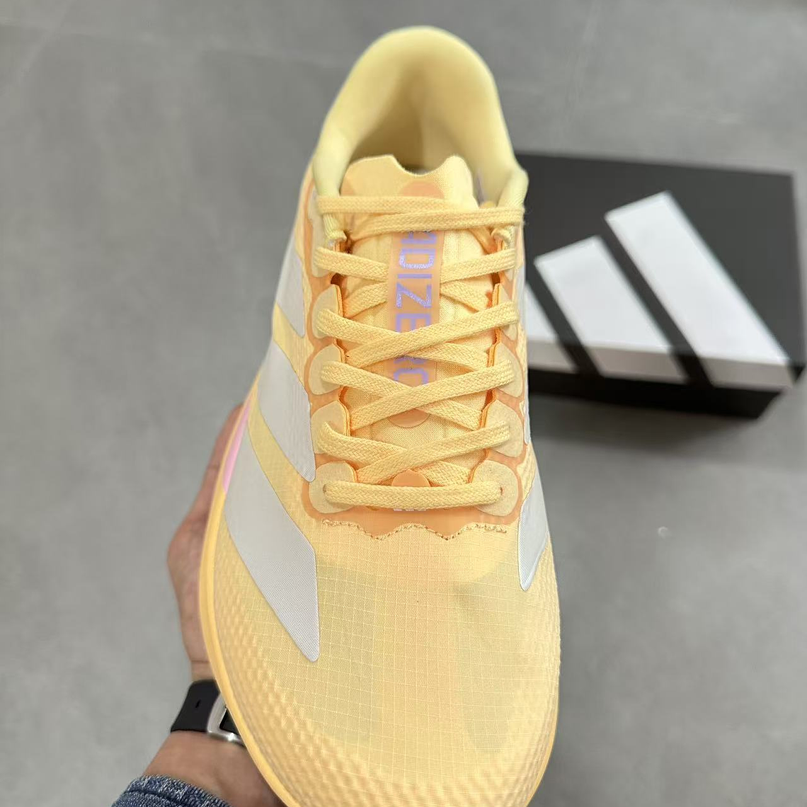 Ténis Adidas Evo SL 2 (com placa de fibra de carbono) Laranja - 36 a 45 5