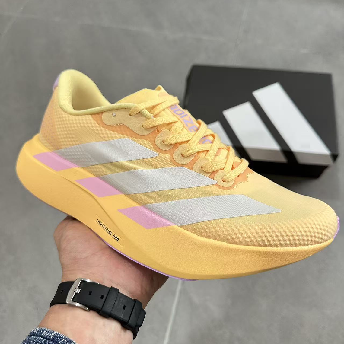 Ténis Adidas Evo SL 2 (com placa de fibra de carbono) Laranja - 36 a 45 2