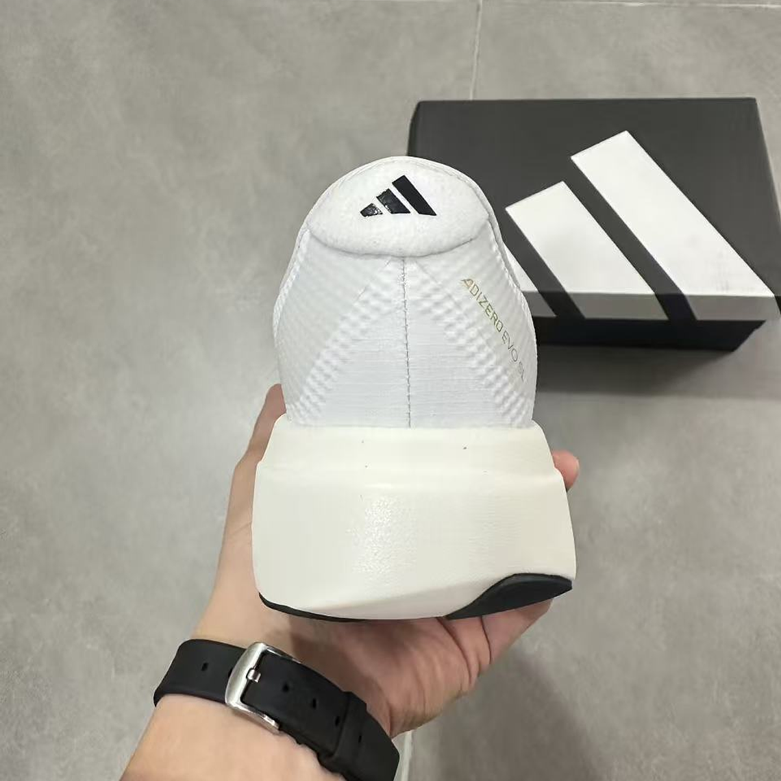 Ténis Adidas Evo SL 2 (com placa de fibra de carbono) Branco - Dourado - 36 a 45 6