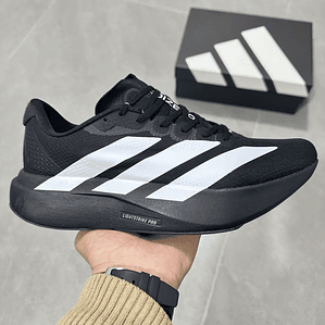 Ténis Adidas Evo SL 2 (com placa de fibra de carbono) Preto e branco - 36 a 45