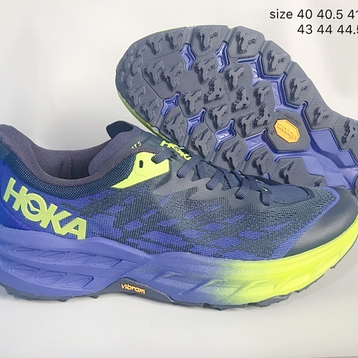 Ténis Hoka 5, Azul-Amarelo - 40 a 45 4