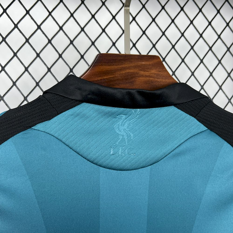 Camisola Retro de manga longa do Liverpool da temporada 2008/09 7