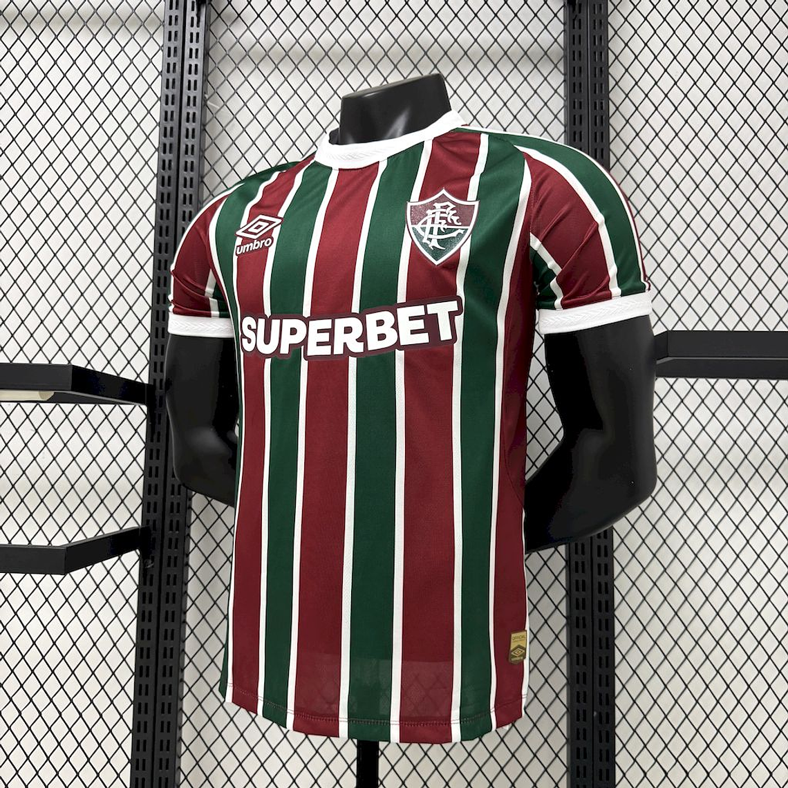 Camisa Fluminense 2025/26 Home Versão Jogador 3