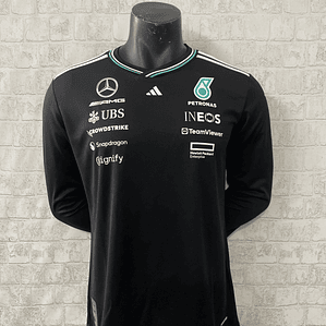 Camisola de Manga Comprida F1 Mercedes 2025 - F1