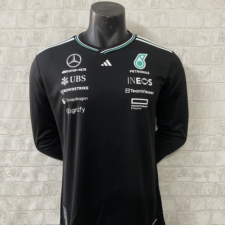Camisola de Manga Comprida F1 Mercedes 2025 - F1 1