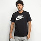 T-shirt Casual Nike - Preta - S a 2XL - Thumbnail 1