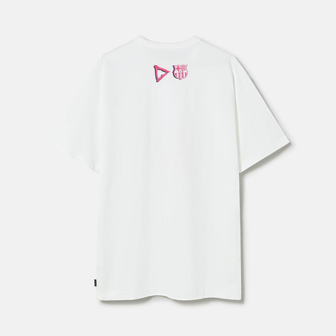 T-shirt Casual Nike - PLAY LIKE BARÇA - Branca/Preta - S a 2XL 2