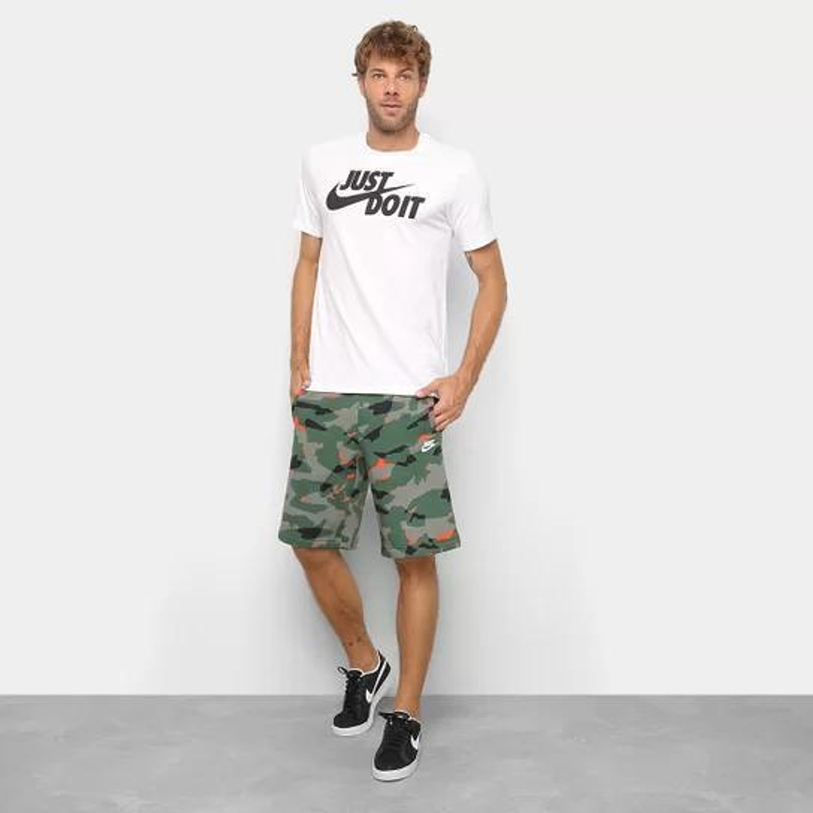 T-shirt Casual Nike - Preta - S a 2XL 8