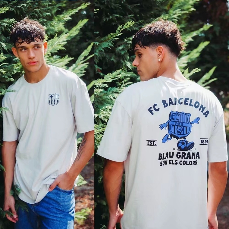 T-shirt Casual FC Barcelona MÉS QUE UN CLUB 1899 - S a 2XL 4