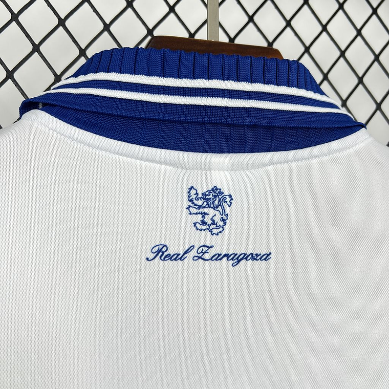 Camisola Retro Real Zaragoza 2000/01 Home - S a 2XL 6