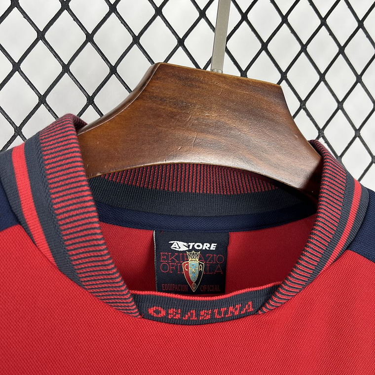 Camisola Retro CA Osasuna 2000/01 Home - S ao 2XL 4