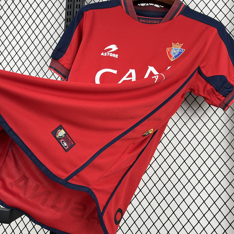 Camisola Retro CA Osasuna 2000/01 Home - S ao 2XL 3