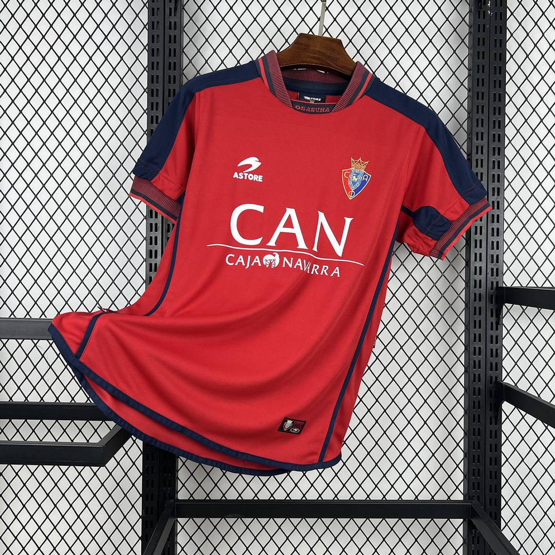 Camisola Retro CA Osasuna 2000/01 Home - S ao 2XL 1
