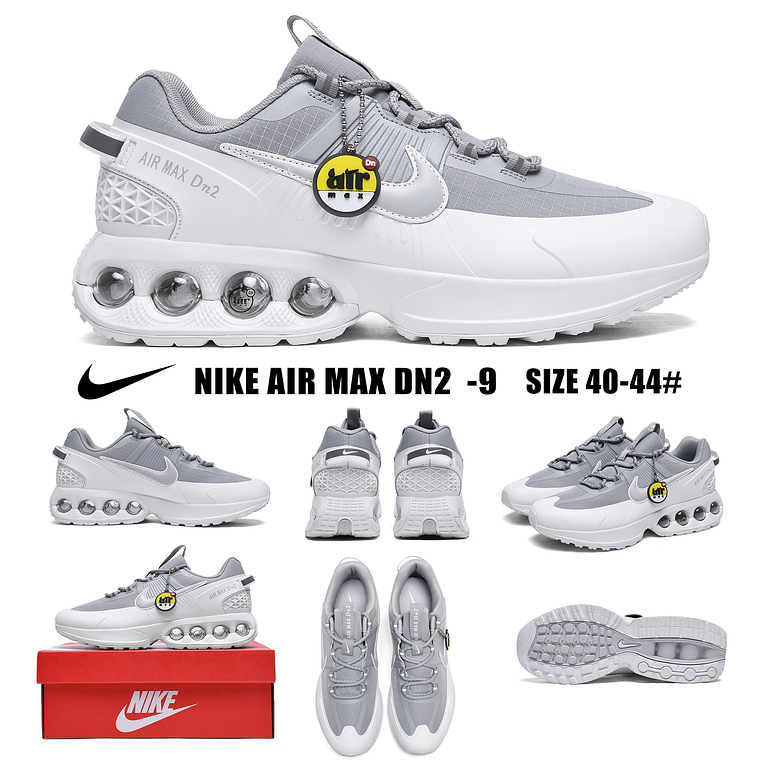 TÉNIS NIKE AIR MAX DN2 BRANCO/CINZENTO - 40 a 44  2