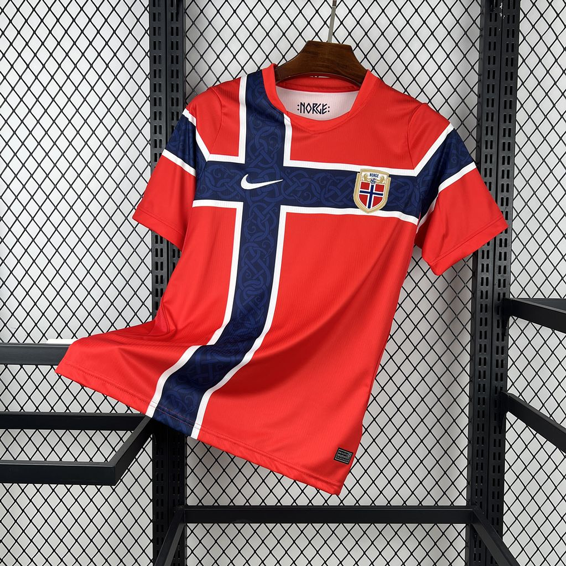 Camisola Noruega Mundial 2026 Home - S ao 4XL 1
