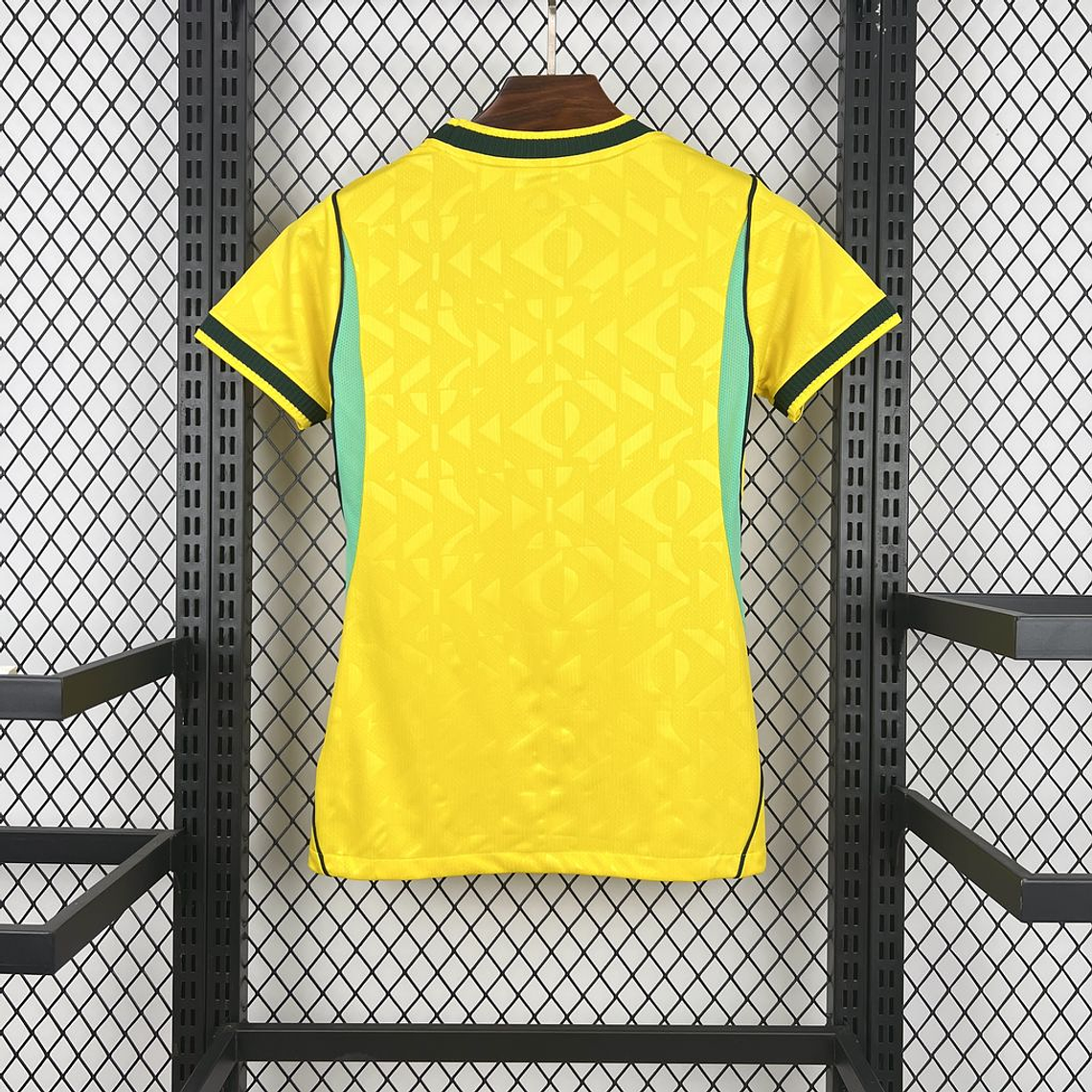 Camisola Brasil Mundial 2026 Feminina Home | S ao 2XL 2